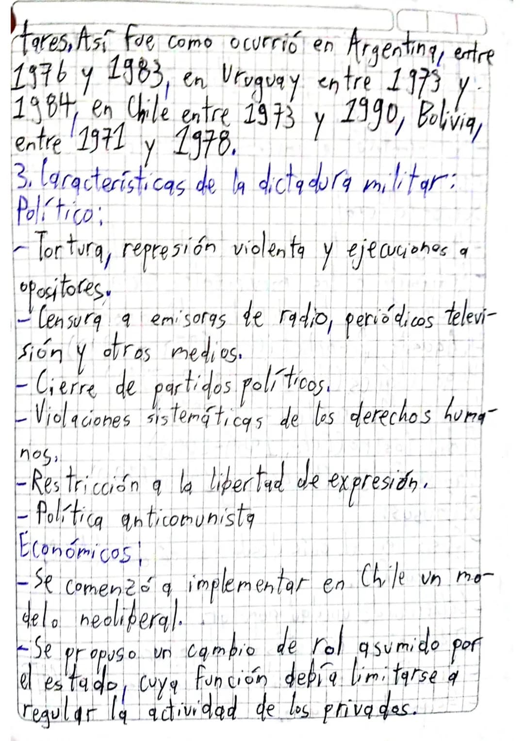 Wednesday 19th August 2020
Dictaduras militares
en america lating
1. ¿Qué es una dictadura militar!
2. ¿Cuál es el origen de les dictadore