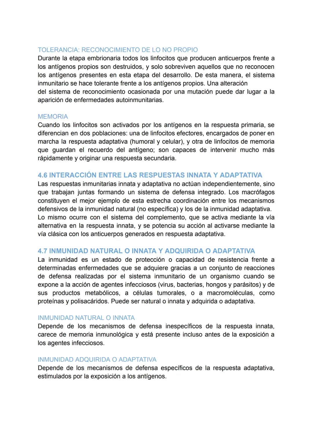 6. SISTEMA INMUNITARIO: LA INMUNIDAD
1. LOS SISTEMAS DE COORDINACIÓN
• Virulencia del huésped patógeno: es el grado de patogenicidad que p