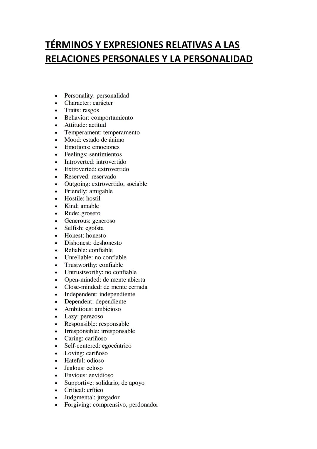 # VOCABULARIO Y LEXICO 3º ESO INGLES 2
# IDENTIFICACIÓN Y USO CORRECTO DE NOMBRES
## COMPUESTOS Y FALSE FRIENDS
Nombres compuestos son pal