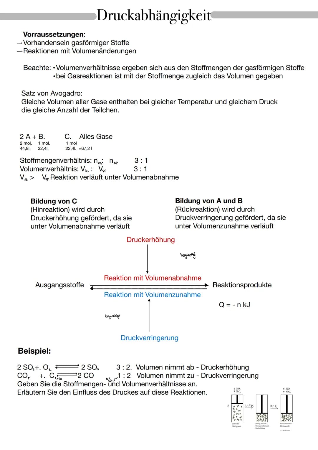 # Chemisches Gleichgewicht
Stoffumsatz Chemische Reaktionen, die so lange ablaufen, bis mindestens einer der AS
verbraucht ist, nennt man
