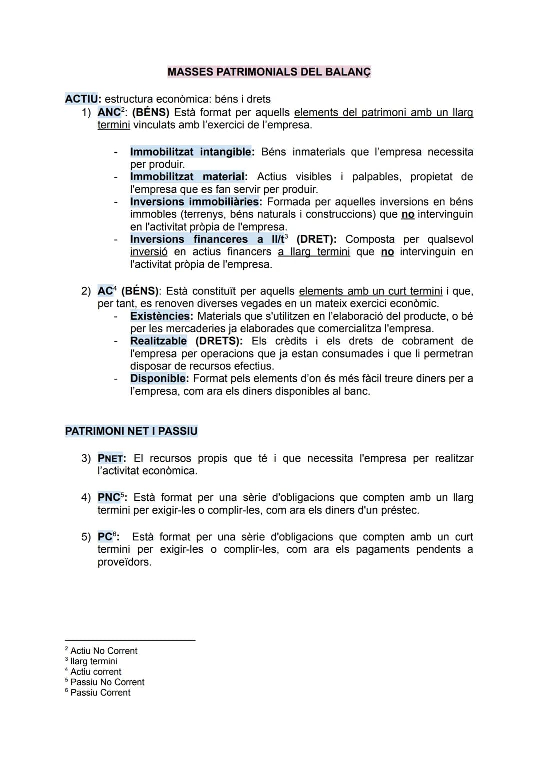 # El patrimoni empresarial
Definició: conjunt de béns, drets i obligacions que té una empresa per poder
realitzar la seva raó de ser.
Just