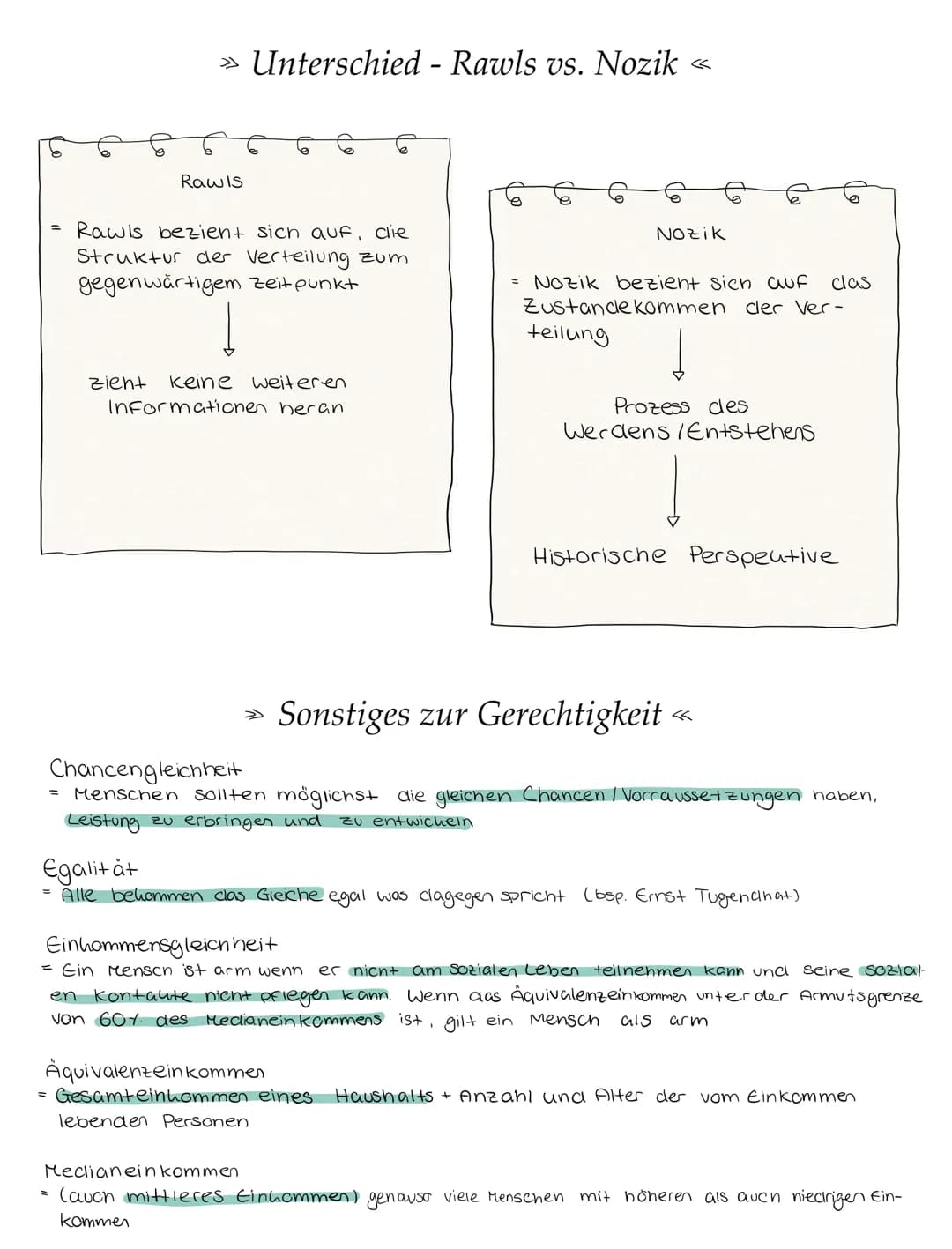 # >> Gerechtigkeit nach Aristoteles <<<<
### A
Austeilende Gerechtigkeit = Verteilung von Ressourcen und Gütern
* Jeder bekommt das Ang
