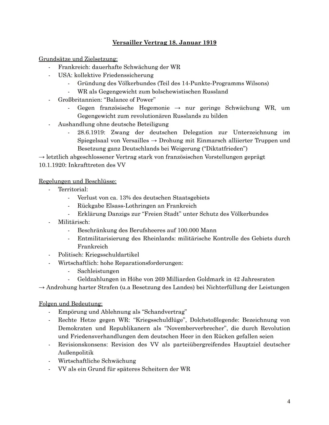 # Geschichte Zusammenfassung - mündliches Abitur 2024
## Q2
Q2.1 Die Weimarer Republik als erste deutsche Demokratie
- Entstehungsbedingu