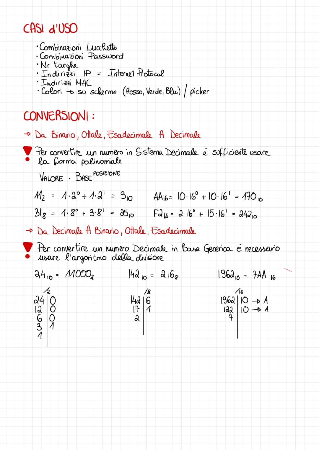 # SISTEMI NUMERICI
- Alhabeto - insieme simboli usato in un dato sistema
→ Sistema di Surittura → {a,b,c,d....z}
→ Sistema Numerico
→
