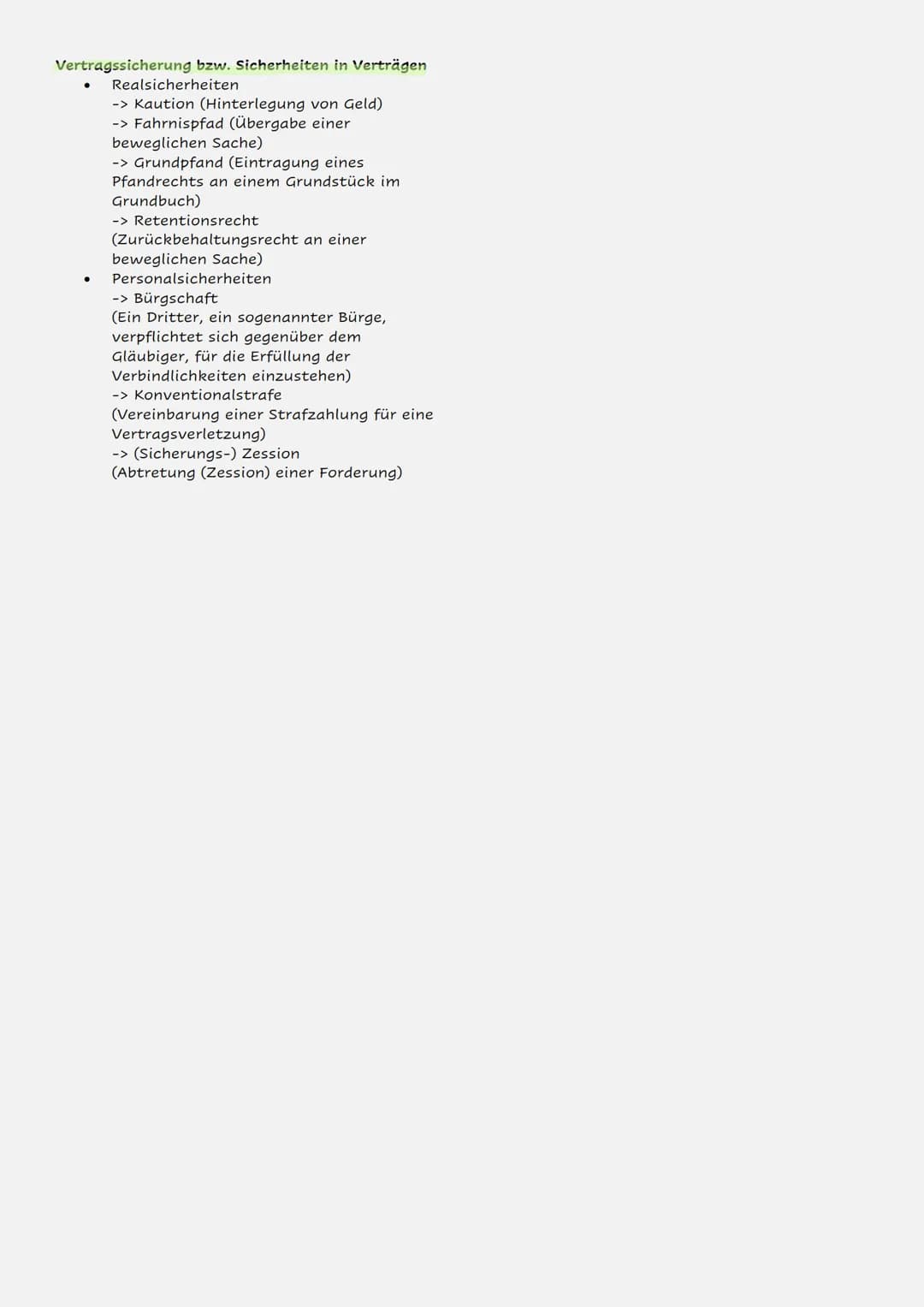# Allgemeine Vertragslehre
Die Zwei Phasen des Vertrages
1. Abschluss (Entstehung)
(Verbindlicher Antrag, Verbindliche
Annahme)
-> Anfec
