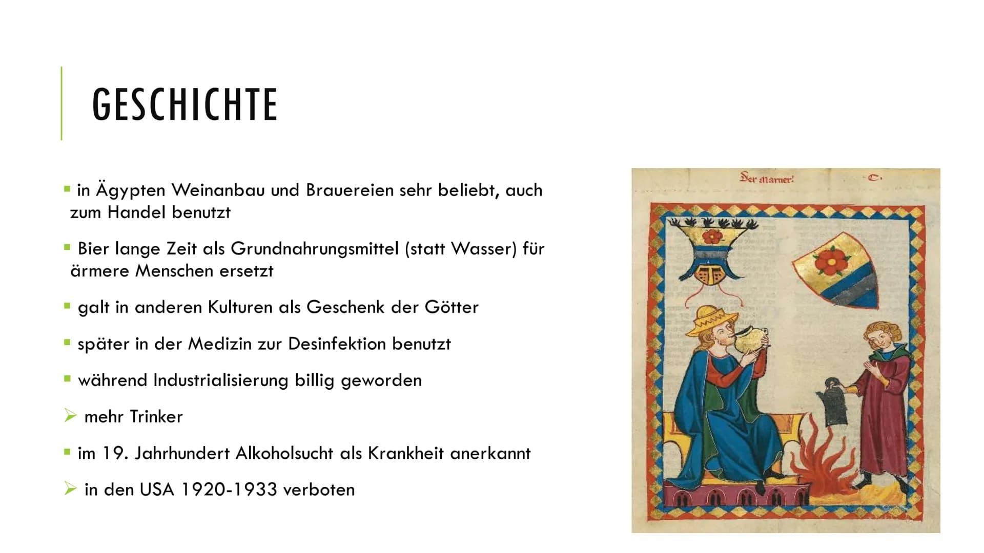 # ETHANOL - VOM GENUSS ZUR SUCHT
## 1. Grundlagen
### Definition:
- Summenformel: $C_2H_6O$
- reine Substanz farblos, bei Raumtemperatur