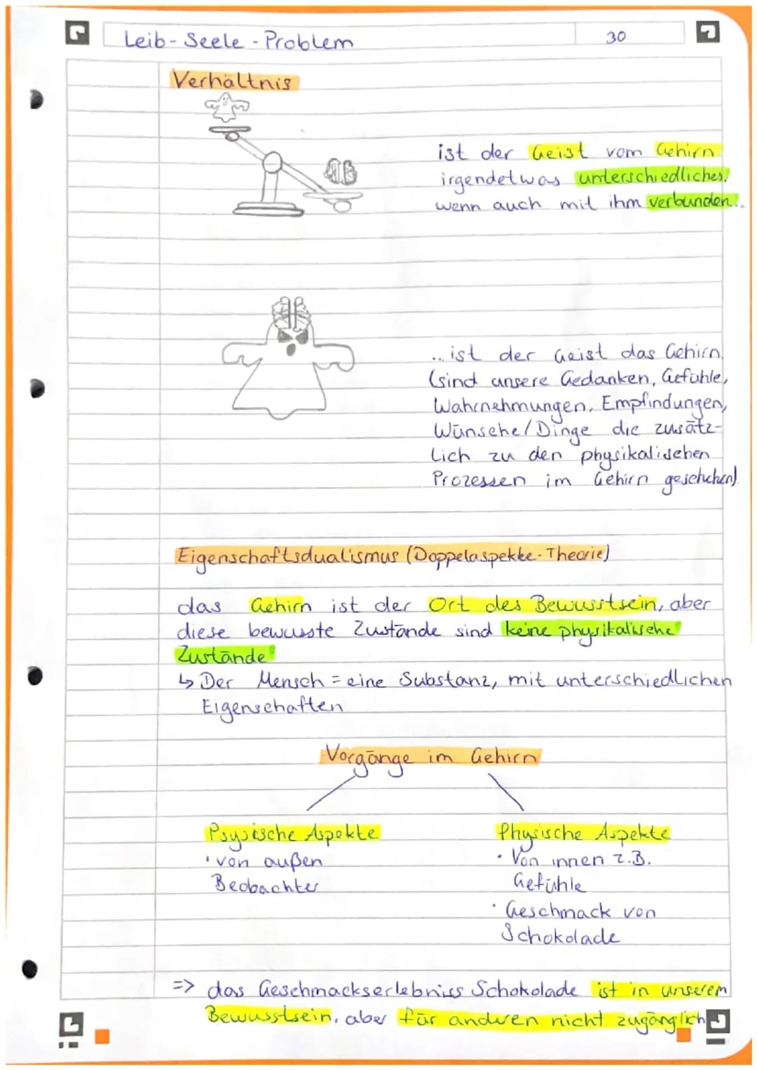 Leib-Seele - Problem.
René Descartes:
Das Ich ein denkendes Ding
Mein Körper - ein ausgedehntes Ding
Die Zirbeldrüse
6
Pierre Gassendi: