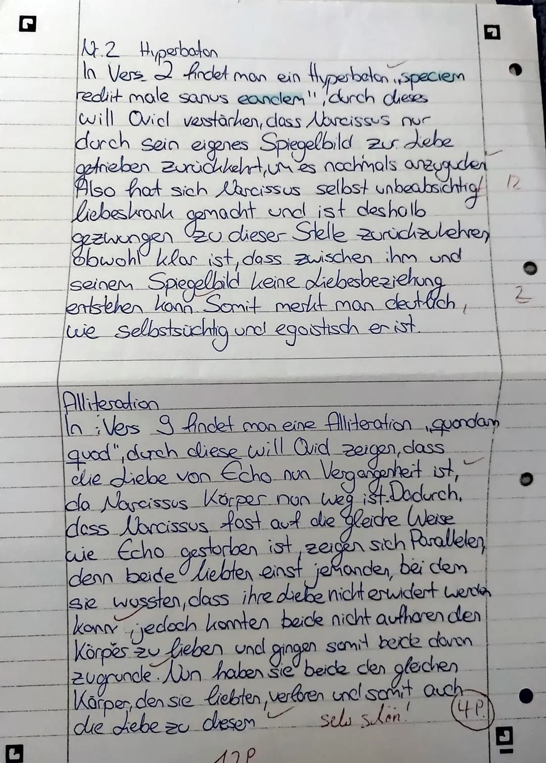 # Klasse: 10
# LATEIN - Klassenarbeit Nr. 4
08.06.2022
Name: Cosima tudung
# A: ÜBERSETZUNG
(Bewertung 3/4)
Bene tibi!
Eines Tages er