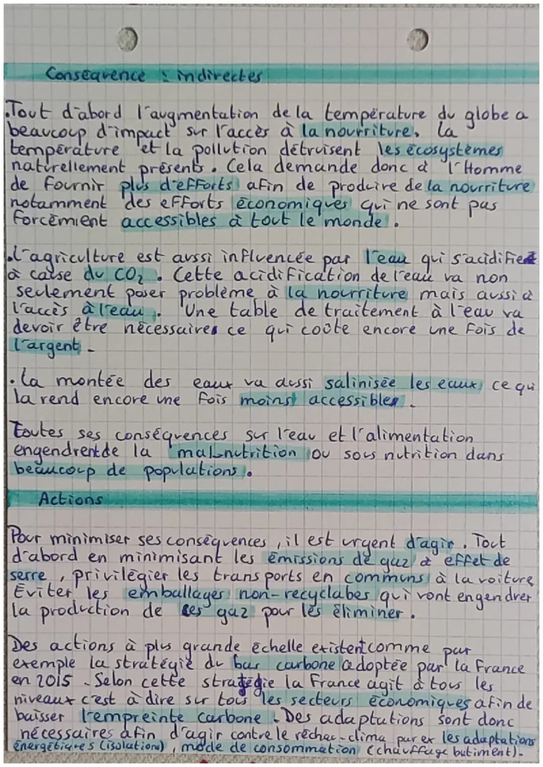 Rechaufferient
climatique
L'une des principale cause du réchauffement climatique est le
devine
du Carbone. Nous pouvons agir sur ce
cyde po