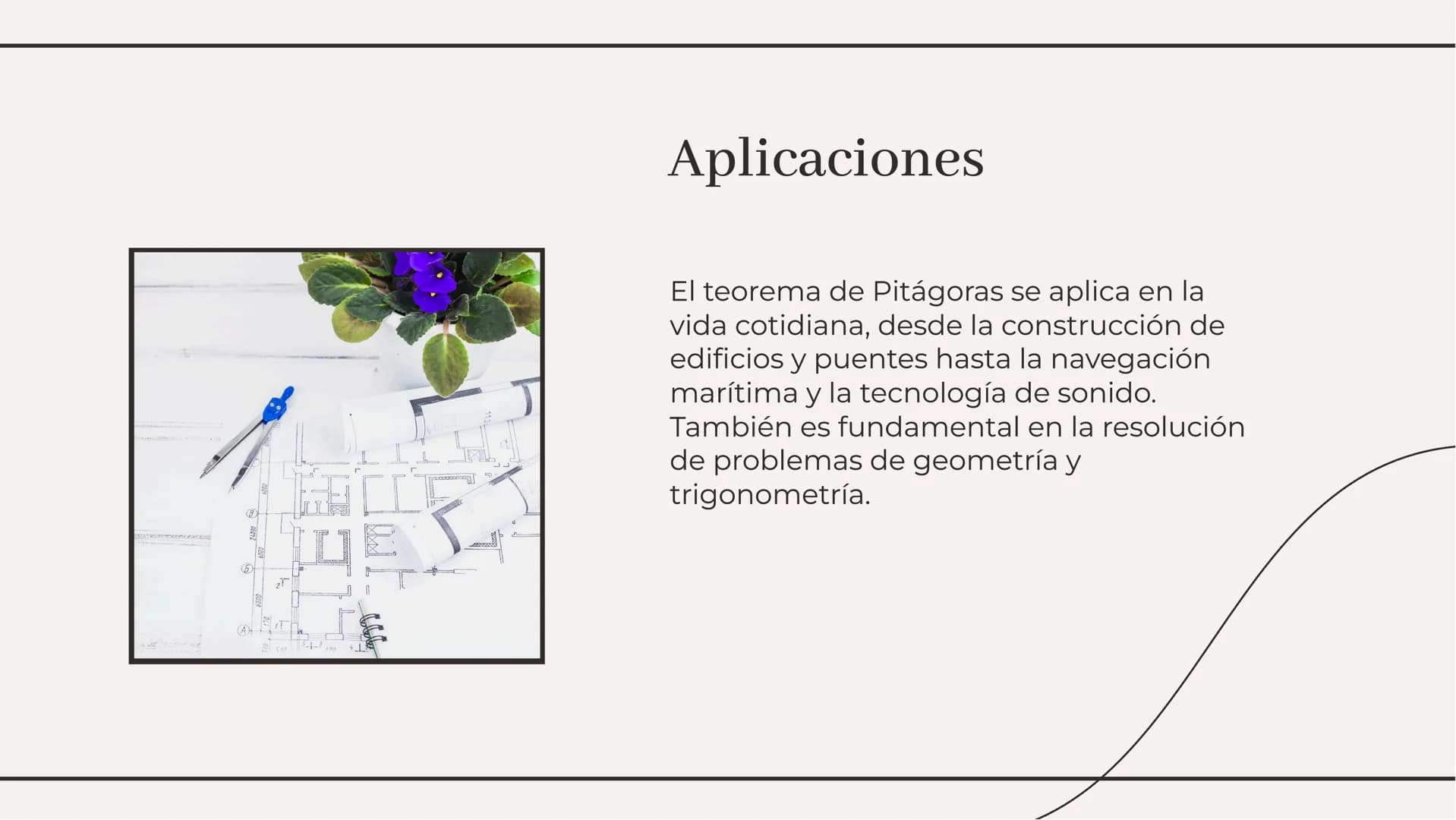 # Explorando el Teorema de
# Pitágoras: Fundamentos y
# Aplicaciones # Introducción
El Teorema de Pitágoras es fundamental
en geometría p