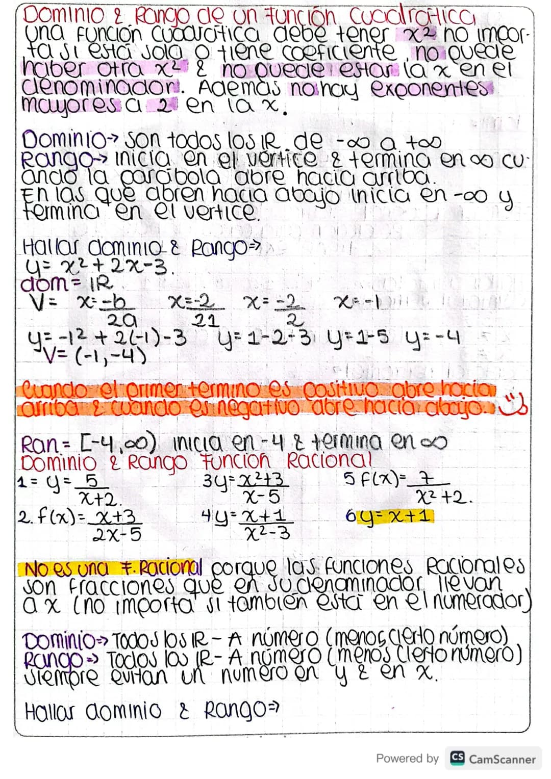 <= "Funciones =>77
Relación esta aada por la correspondencia entre los
elementos de 2 conjuntos que forman parejas
Ordenadas, la formación d