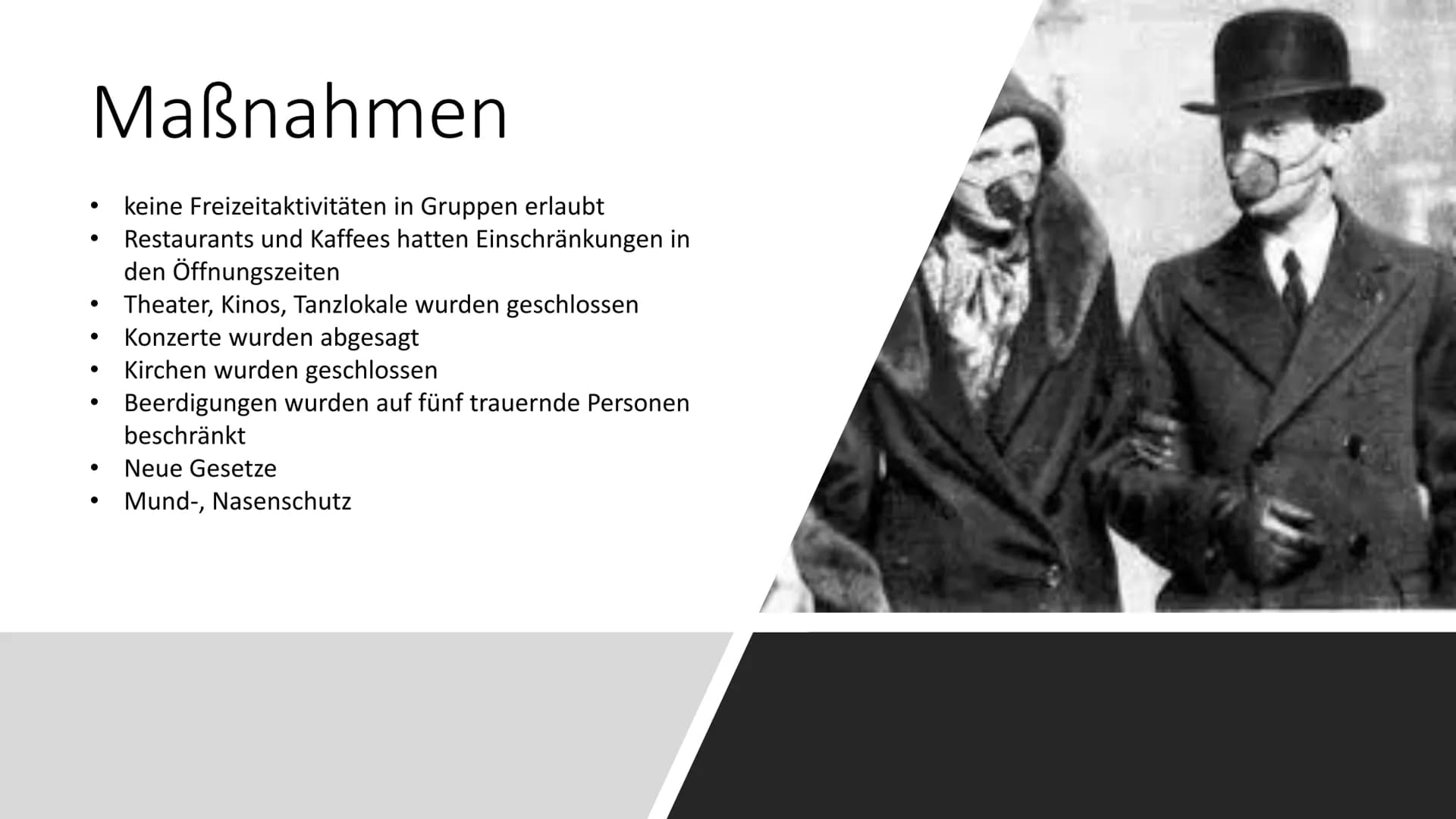 # Die spanische Grippe Inhaltsverzeichnis
Besonderheit der Grippe
3
Symptome
4
Ausbruch
5
Maßnahmen
6
Folgen weltweit
8
Aufbau des Erregers