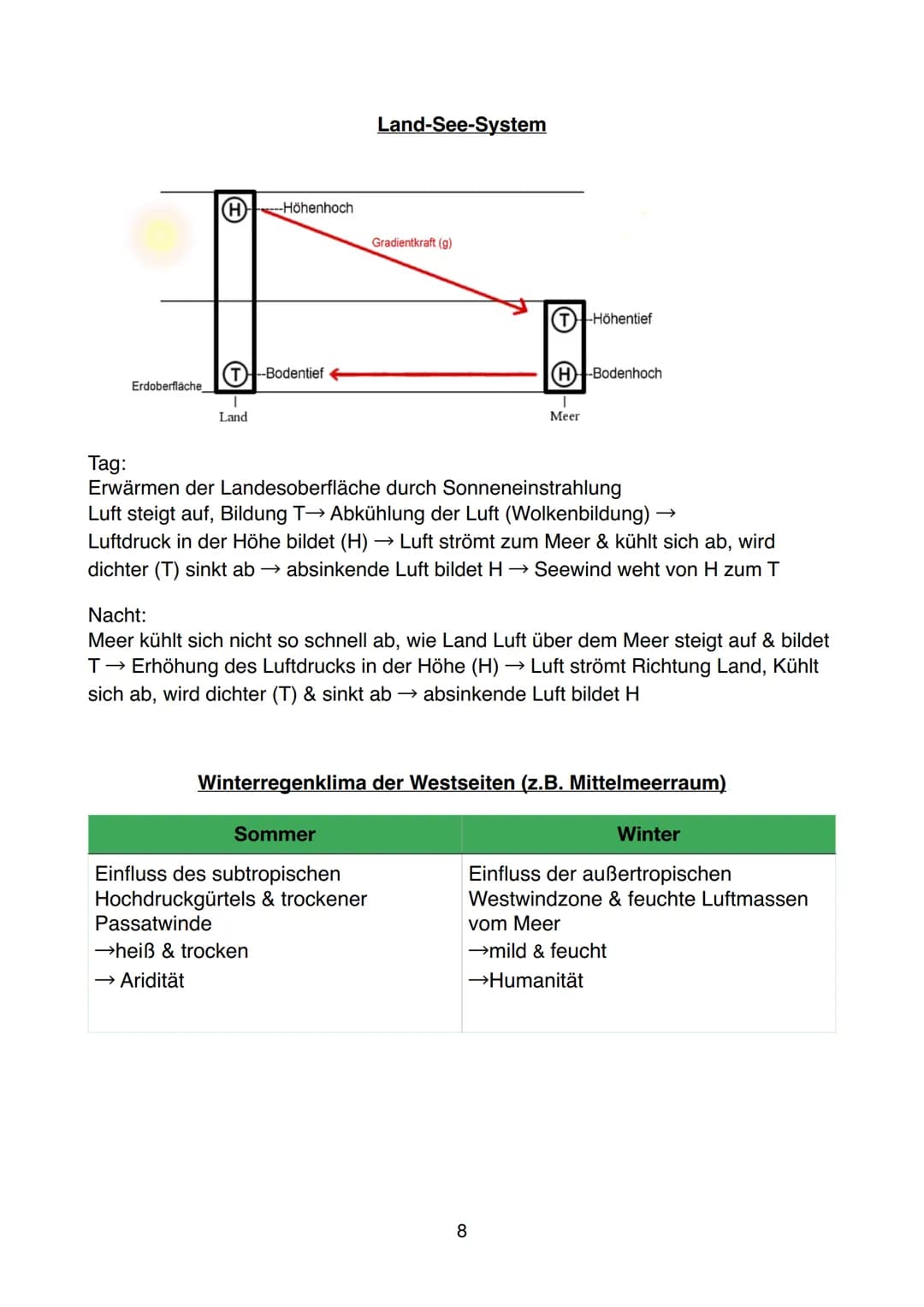 Einführung
1. Teilgebiete und Bedeutung der Geographie
Physische Geographie
- „Naturgeographie" → Klima, Vegetation
und Böden
- Hydro- &