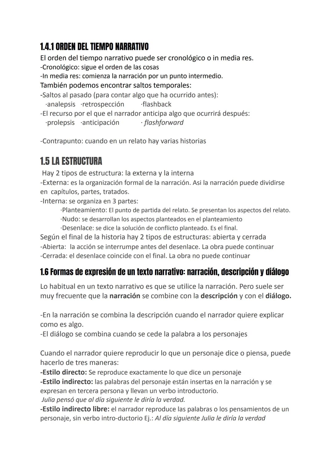 # CASTELLANO: TEMA 4
## 1. ELEMENTOS DE LA NARRACIÓN
Una narración es un texto el cual el autor cuenta unos acontecimientos
protagonizados