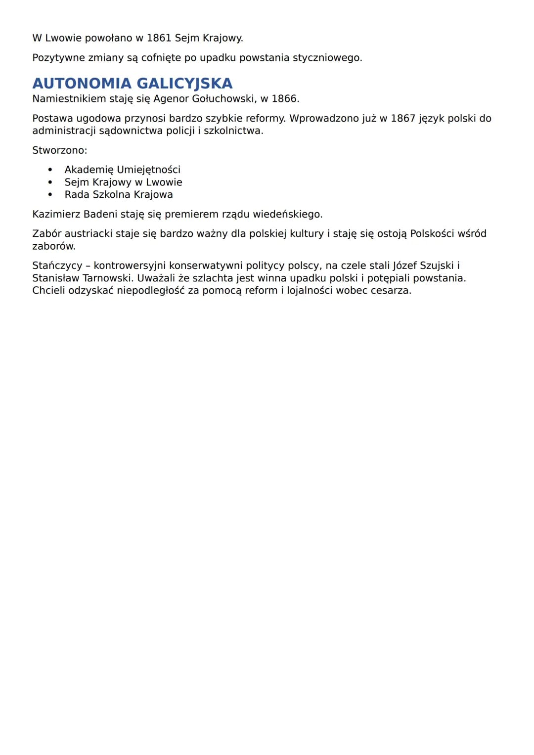 <h2>Geneza Powstania</h2>
<p>Odwilż posewastopolska - okres reform oraz liberalizacji polityki wewnętrznej w Cesarstwie Rosyjskim po klęsce