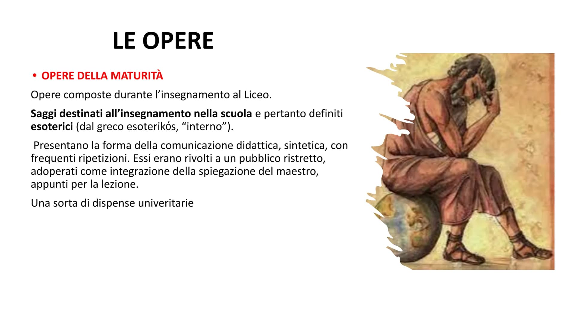 # Aristotele
«Tutti gli uomini per natura desiderano conoscere»
METAFISICA # Platone e Aristotele
La scuola di Atene (1509-1510)
Raffael