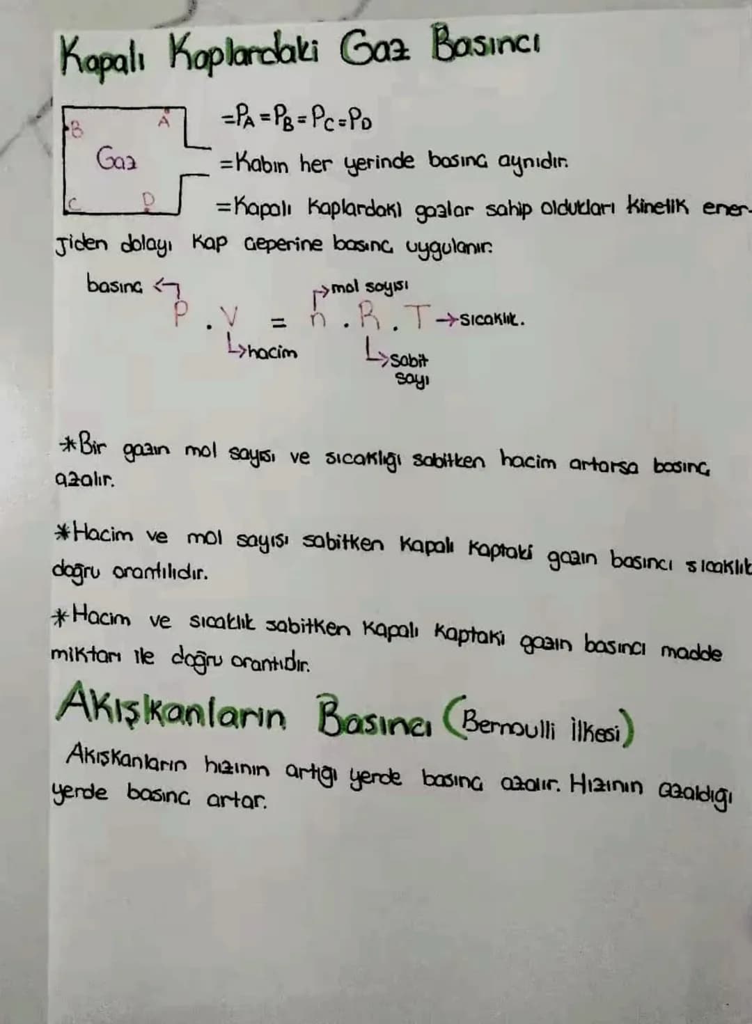 # GAZLARDA BASING
Açık Hava Basıncı
Atmosferi oluşturan gazların ağırlıkları nedeniyle temas etikleri her
noktaya uyguladığı basınca atmos