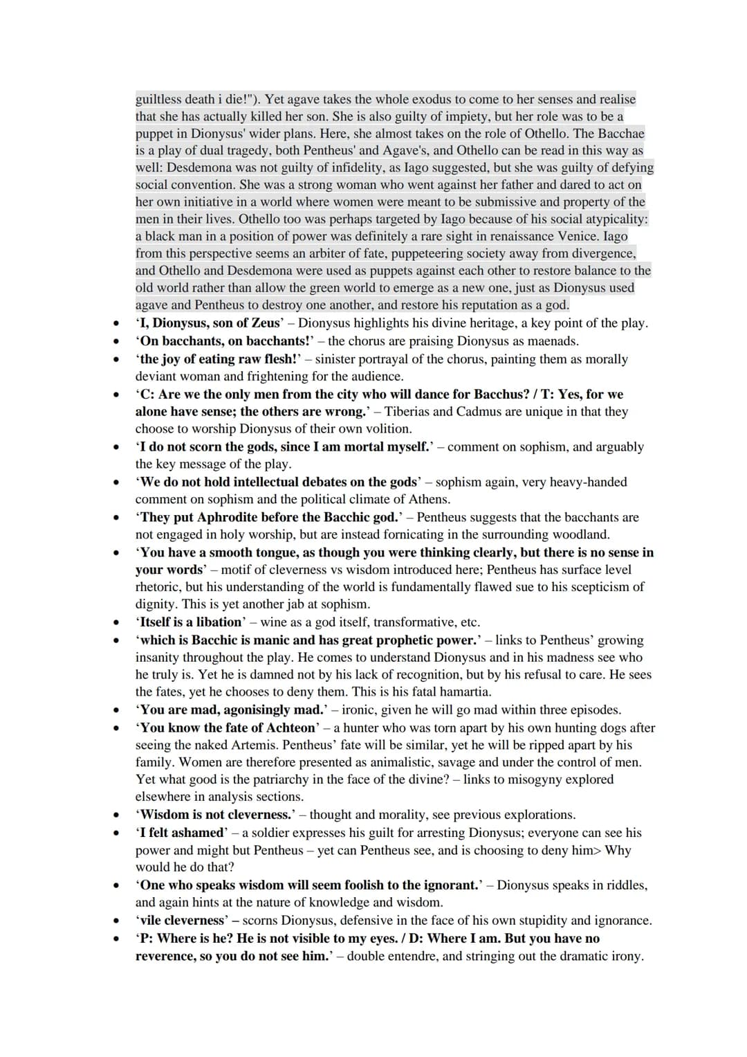 # 'BACCHAE' STUDY GUIDE
CONTEXT
EURIPIDES
- One of the three great Athenian tragedians, along with Aeschylus and Sophocles
- Famous for h