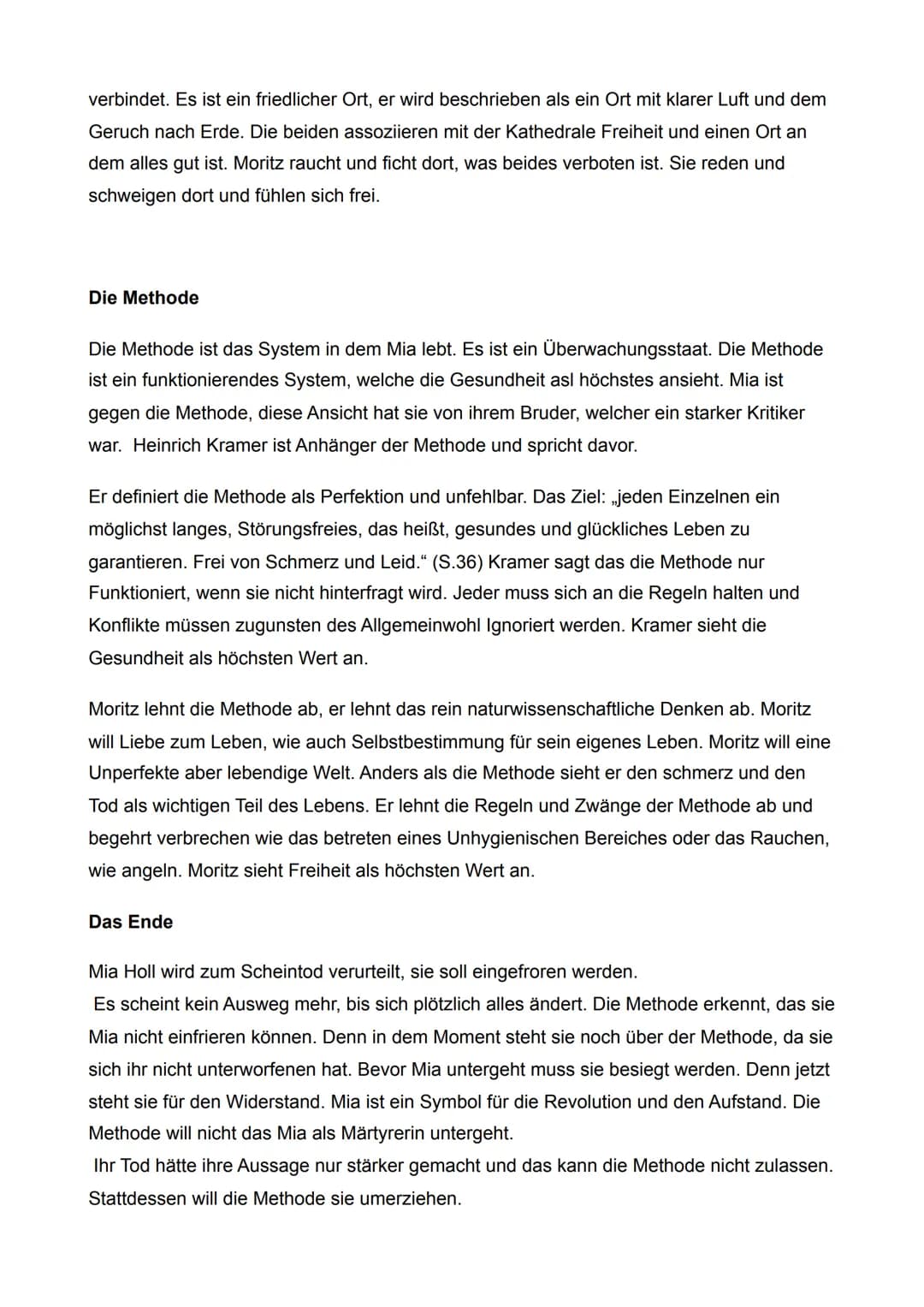 <p>Der Roman "Corpus Delicti" von Juli Zeh spielt im Deutschland des 21. Jahrhunderts und handelt von der Gesundheitsdiktatur, genannt "Met