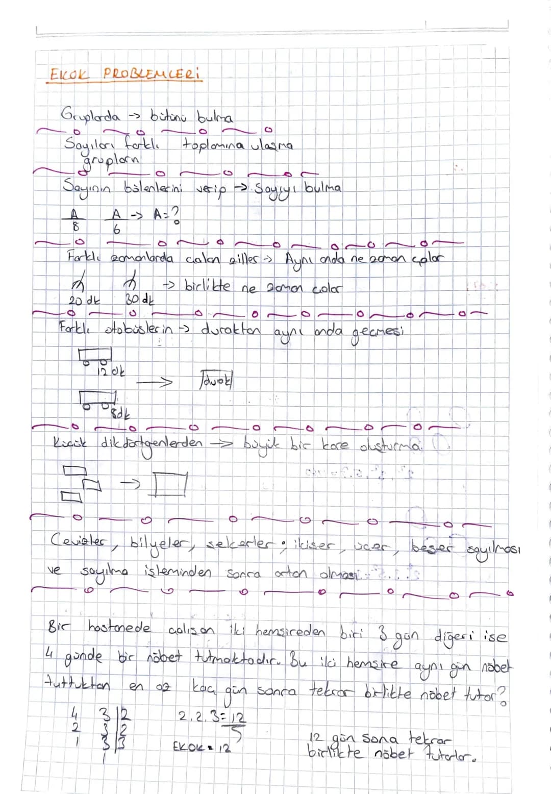 ز
# EBOB (En Büyük Ortok Bölen)
EBOB (A,B)
2 veya daha fazla doğal sayının ortak bölenlerinin en büyüğüne bu
sayıların £BOB'u denic, EBOB