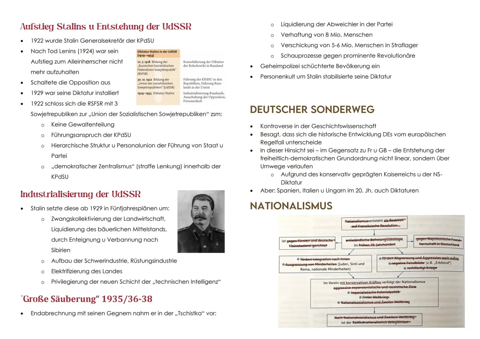 # NATIONALSOZIALISMUS
# FASCHISMUS
* Faschismus = Sammelbegriff für rechtsradikale, autoritäre pol. Systeme
vor 1945
* In vielen L