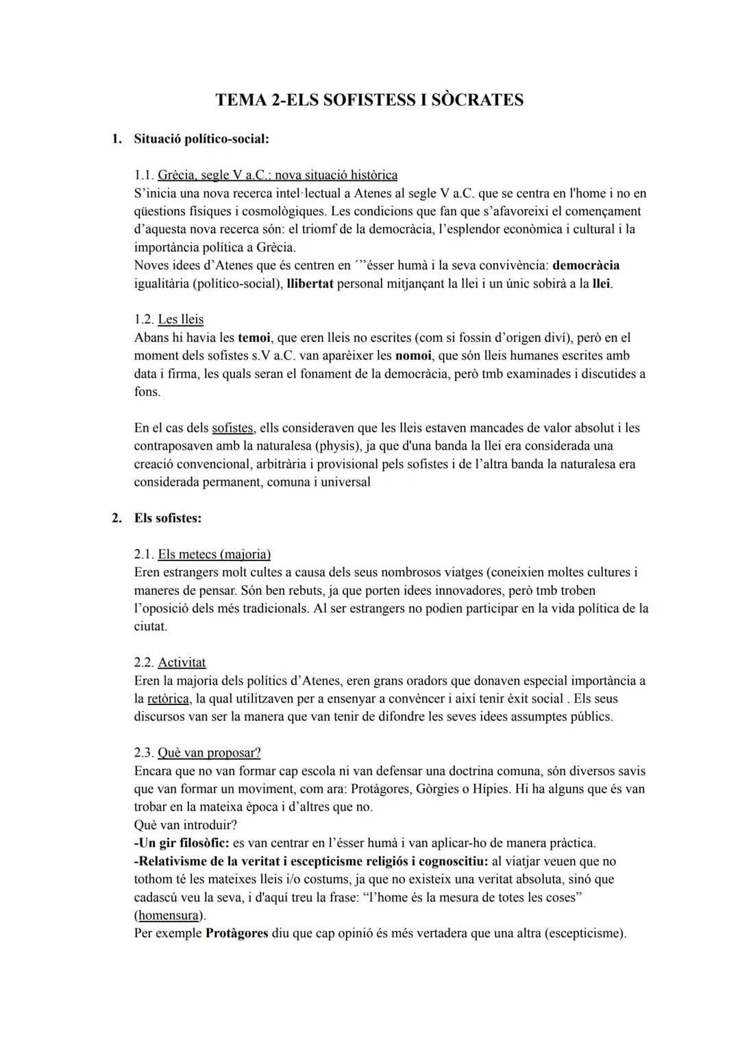 # TEMA 1-EL NAIXEMENT DE LA FILOSOFIA
1. El pas del mite al logos (segle V-VII a.C.)
1.1. El pensament mític:
Es comencen a fer preguntes