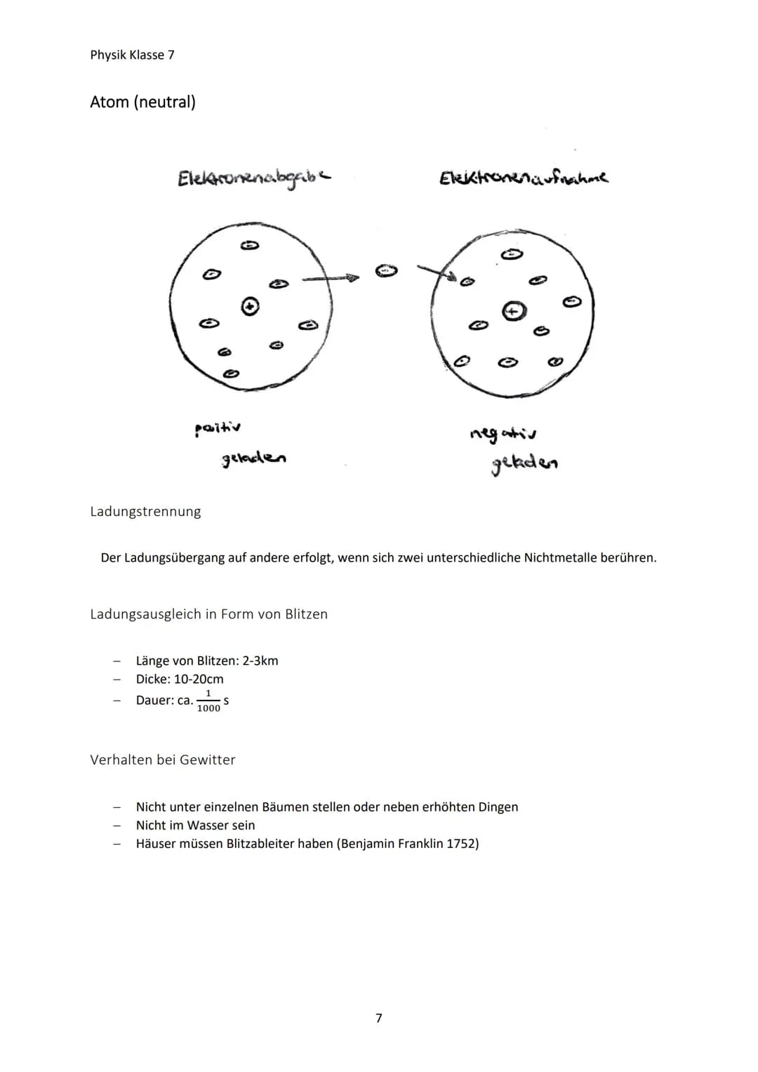 Physik Klasse 7
MECHANIK
Kräfte und ihre Wirkung
Die Kraft
Eine Kraft gibt an, wie stark zwei Körper aufeinander einwirken. Kräfte sind