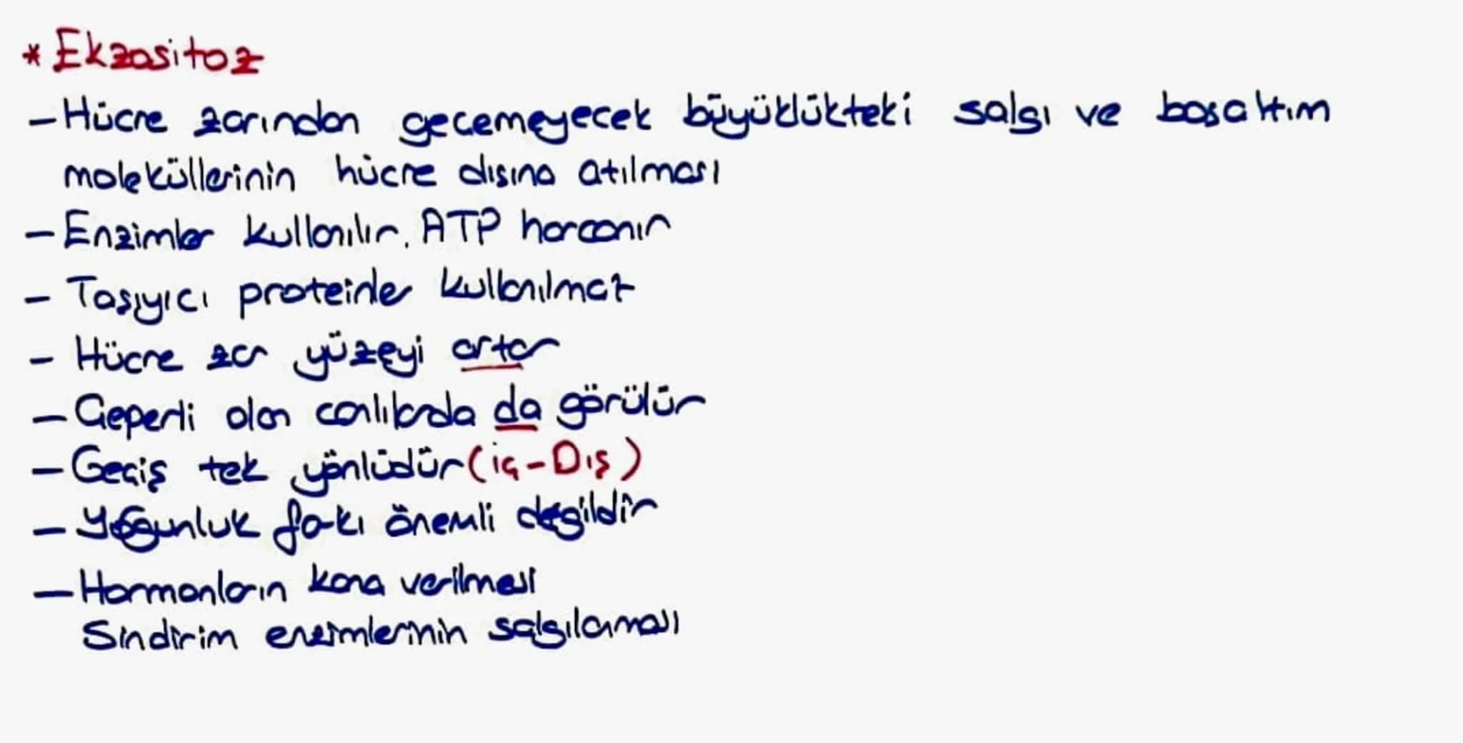 HÜCRE ZARINDAN MADDE GEGİSLERİ
Küçük Moleküllerin
Taşınması
Pasif Taşıma
*Basit Difüzyon
*Kolaylaştırılmış Difüzyon
* Osmoz
Aktif Taşıma