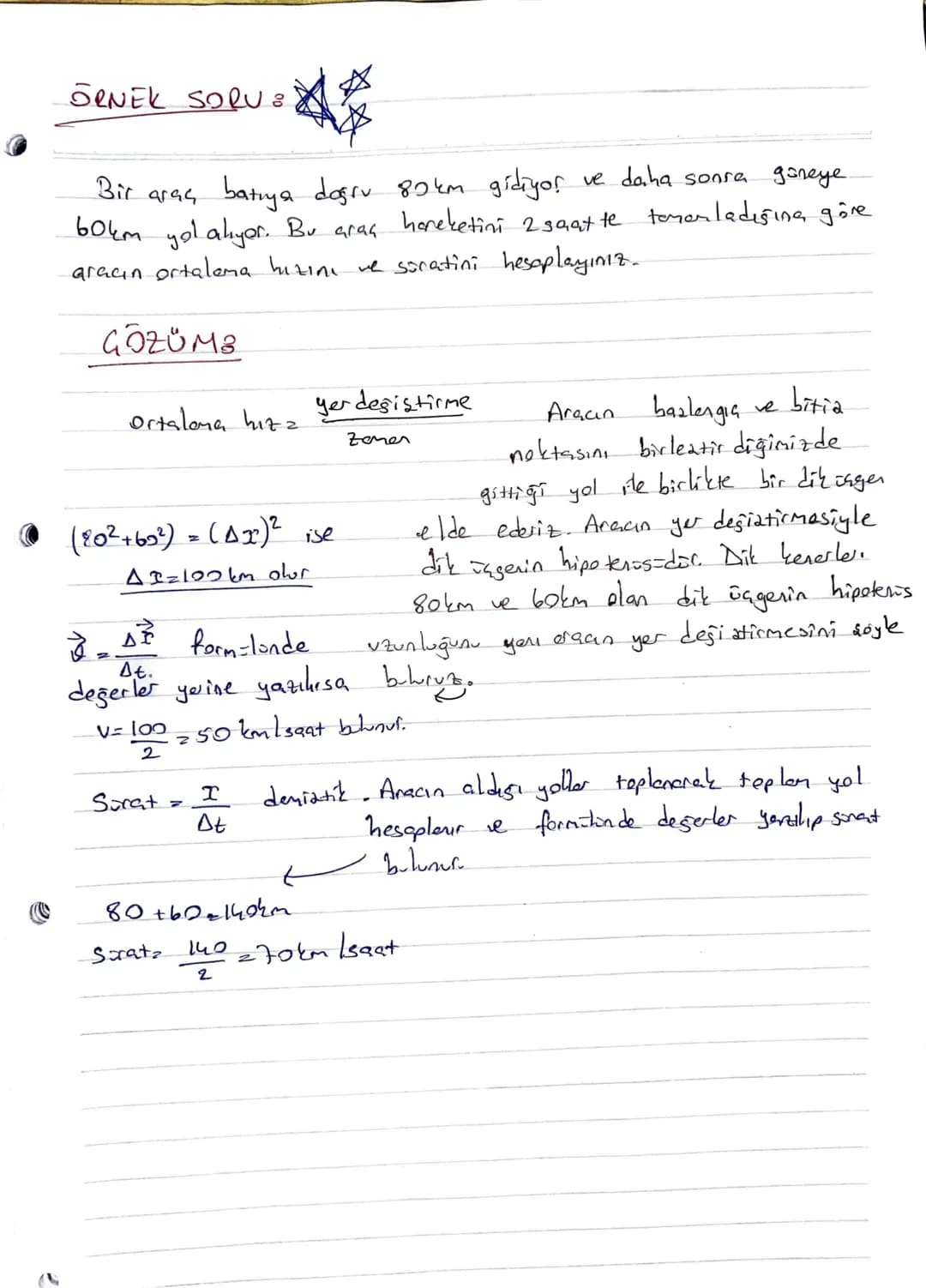 Hareket ile ilgili Temel kauremlar
>Hareket Çeşitleri <
• Üç farkh hareket sekli teumlayabiliriz. Bunlar, doğrüsal hereket,
dönme hareketi