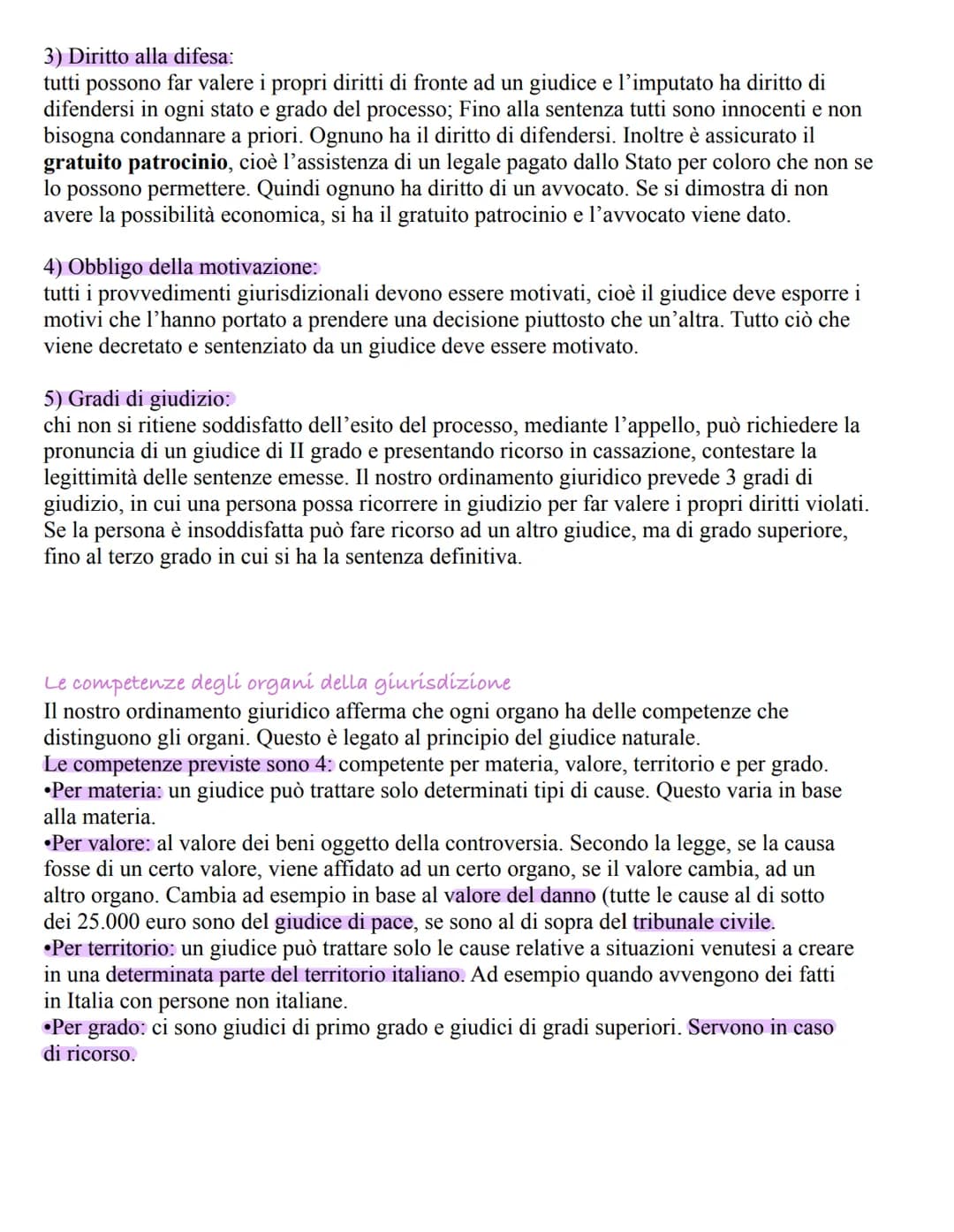 # La magistratura
La magistratura è l'insieme degli organi che esercitano la funzione giurisdizionale (il potere
giuridico: far rispettare