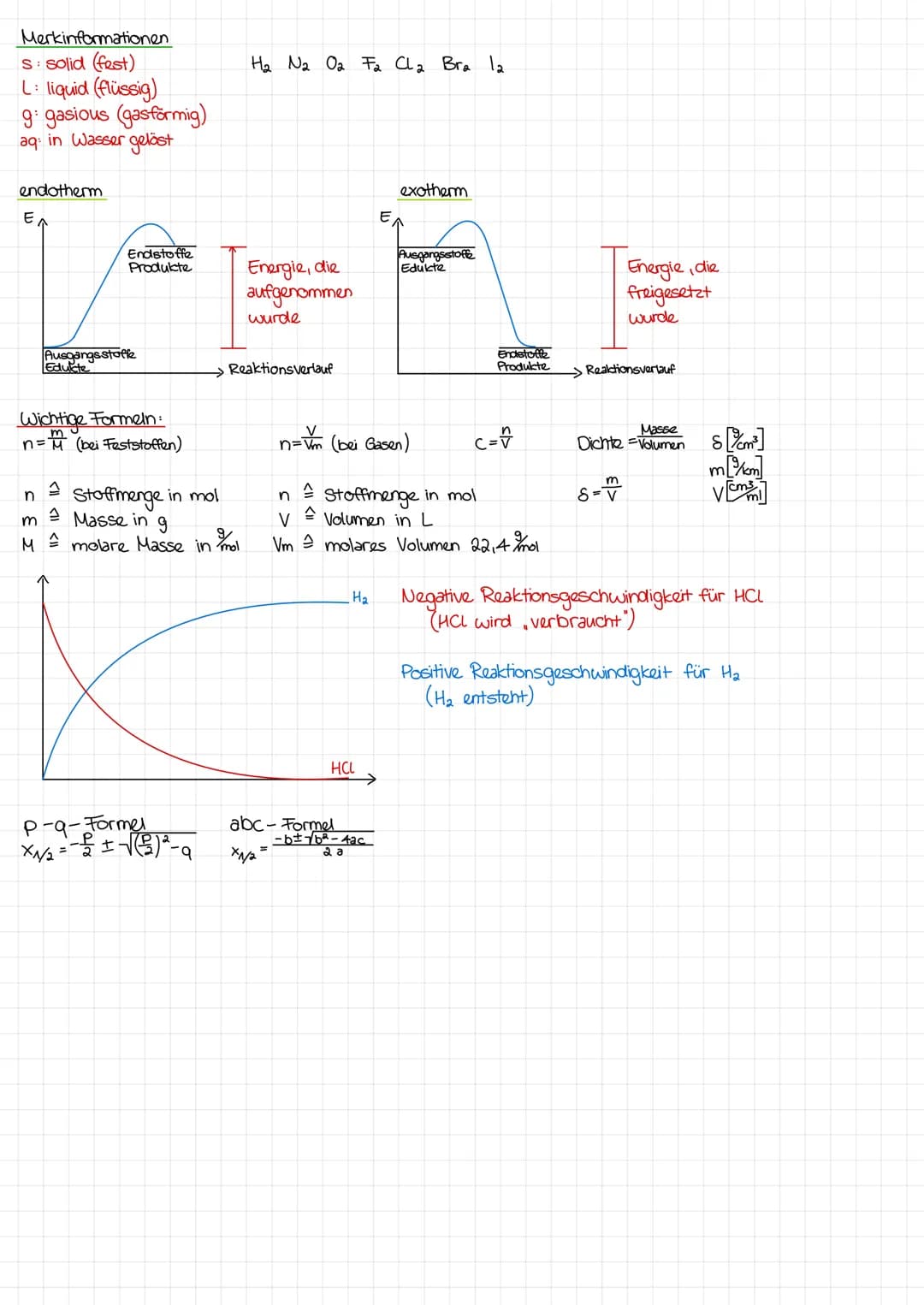 # A. KLASSENARBEIT
1. Reaktionsgeschwindigkeit und chemisches Gleichgewicht
1. 1. Reaktionsgeschwindigkeit
Unter Reaktionsgeschwindigkei