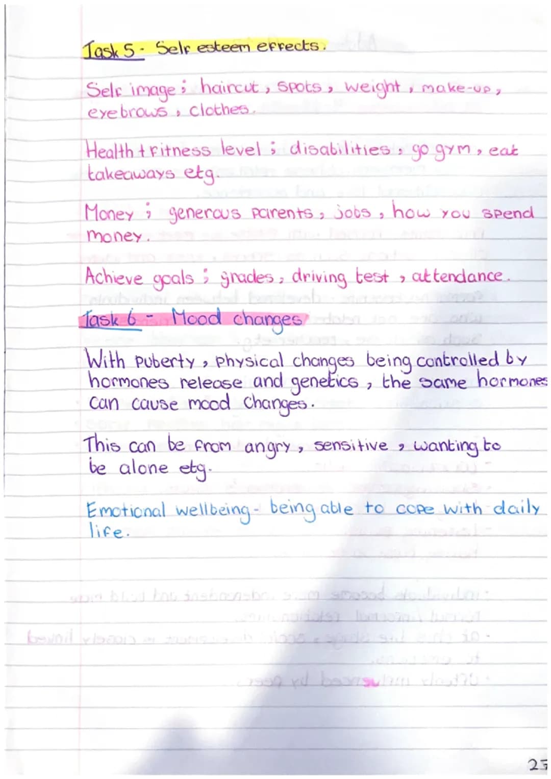 22
# Adolescence 9-18 yrs
k. Q. What are the physical development changes
in adolescence (9-18 years)?
## What is Puberty?
Puberty is the