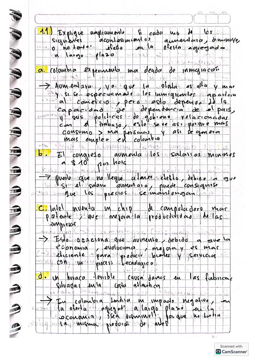 ~ Segundo corte~
# DEMANDAY
# OFERTA AGREGADA
Demonda agregada: Indica la cantidad demandada
por todos los agentes del mer-
cado
La DA es