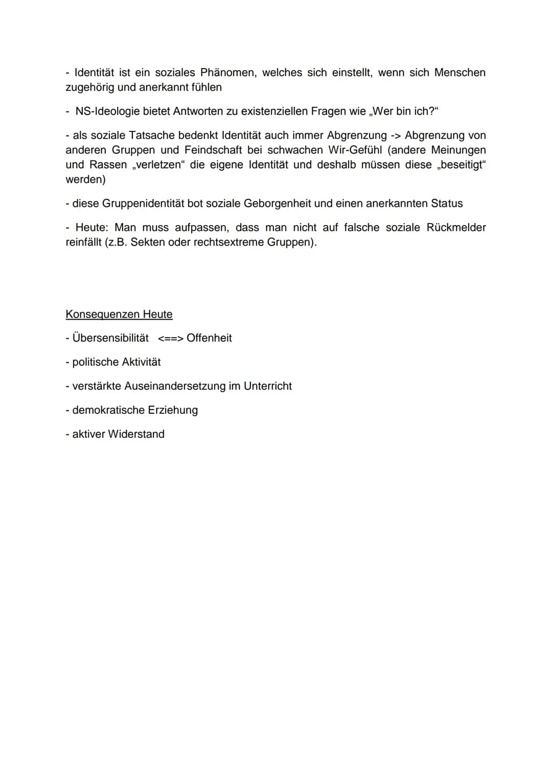 # Erziehung im Nationalsozialismus
Die Erziehung im Nationalsozialismus war von einer Diktatur Hitlers bzw. der NSDAP
geprägt.
Die drei Gr