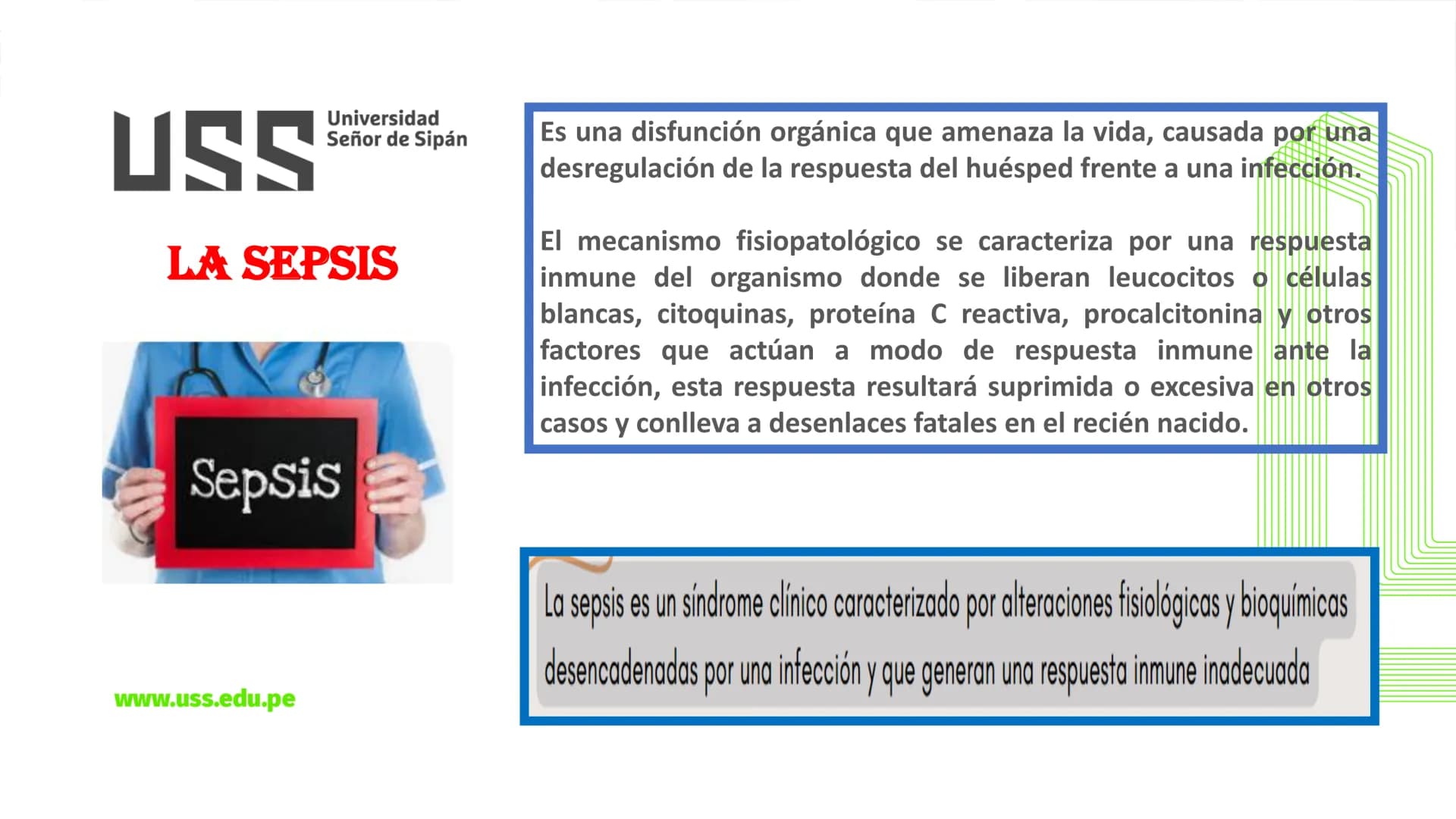 # USS
Universidad
Señor de Sipán
CURSO: CUIDADO HUMANIZADO AL NIÑO Y ADOLESCENTE II
# TEMA 06: CUIDADOS DE ENFERMERIA AL
# NEONATO CON SE