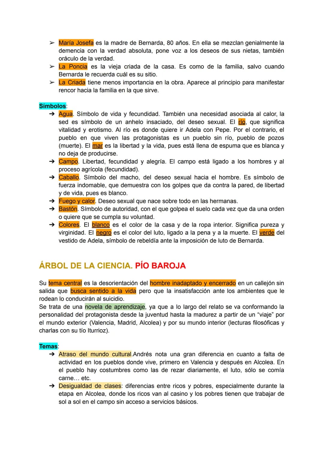 # CASA DE BERNARDA ALBA. FEDERICO GARCÍA LORCA
Argumento. La obra se inicia con el entierro del segundo marido de Bernarda, Antonio
María B