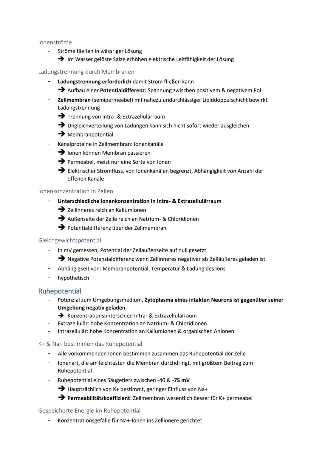 # Neuronale Informationsverarbeitung
Neuron als Grundelement der Nervenzellen
- Kleinster & wichtigster Baustein des Nervensystems
- Diene