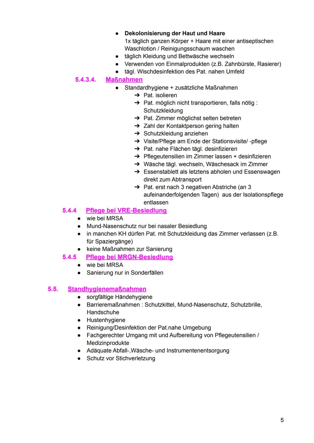 # Infektionslehre
1. Definition
* Infektion: Eindringen, Anhaften und ggf. vermehren von Mikroorganismen
(Bakterien, Viren, Pilze un