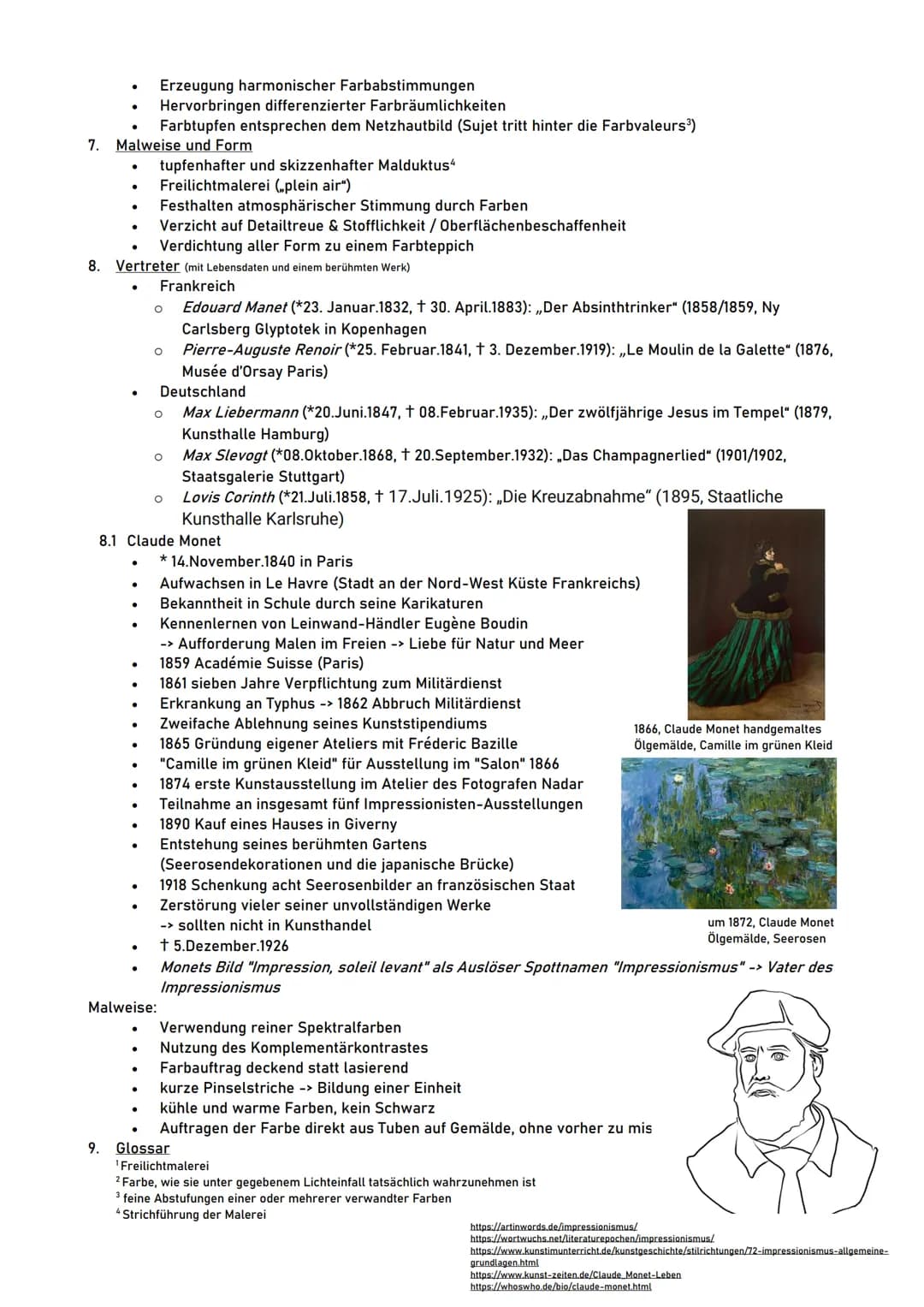 Schule: Philipp-Melanchthon-Gymnasium Schmalkalden
Kurs: Kunst 2
Lehrer: Frau Düwel
Thema: Impressionismus (Claude Monet - Das Mohnfeld
bei