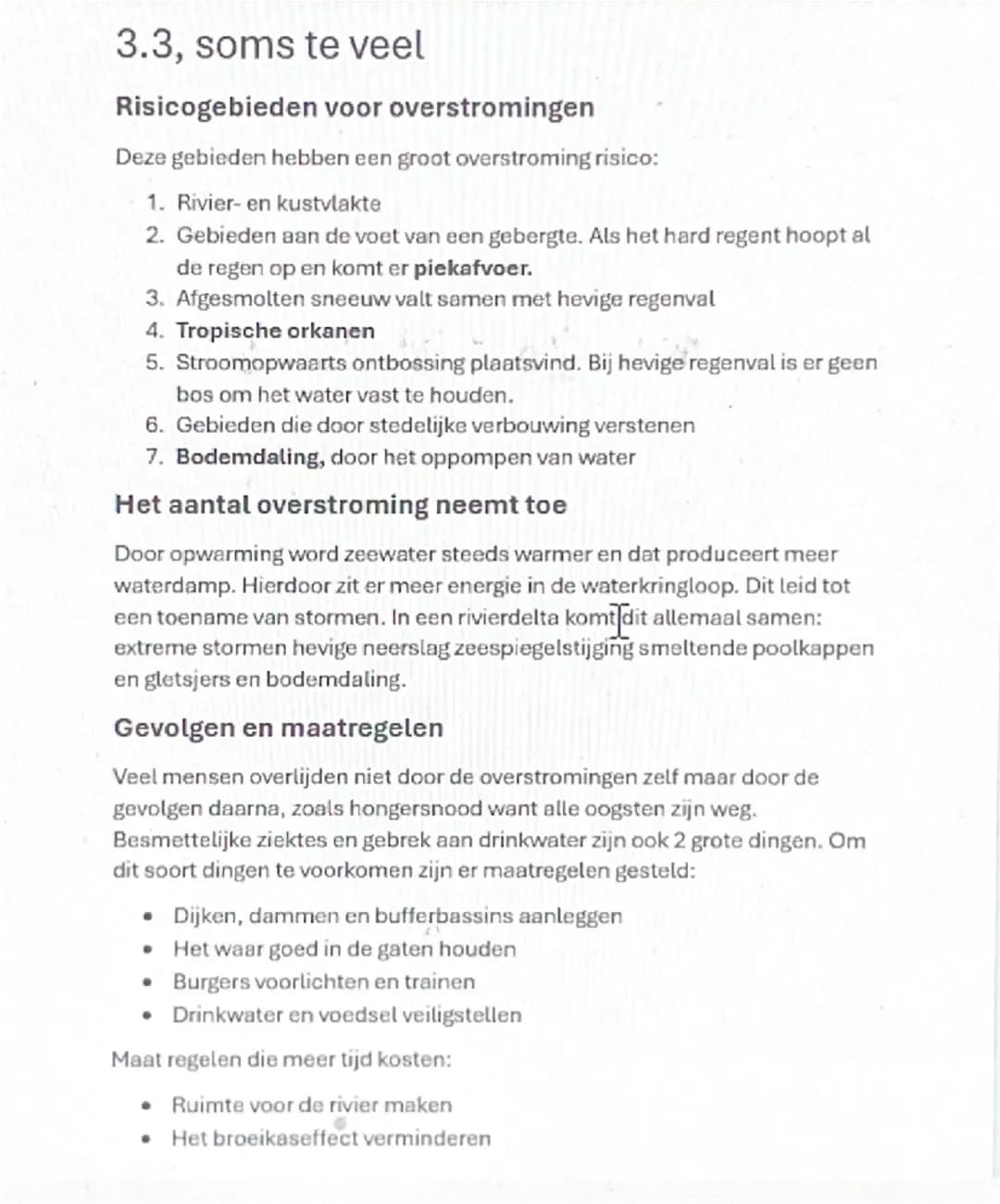 AK hoofdstuk 3 water (paragraaf 1 & 2)
Paragraaf 1, water in beweging
Je hebt de korte en lange waterkringloop. Er is heel veel water op de