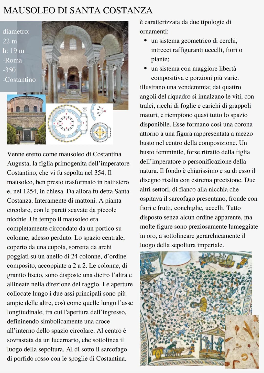 # STORIA DELL'ARTE
ISABELLA CAMARDA
# PALEOCRISTIANA
-misure:
colossali;
65 m
119 m
h: 37 m
-Vaticano
-324/329
-Costantino
# BASILICA DI S