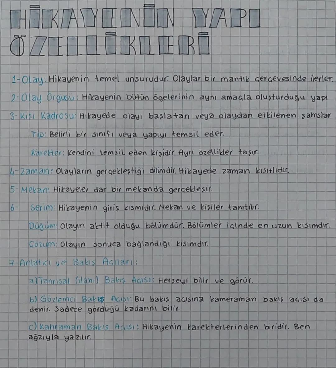 # HULKAYENİN YAPO
# NERO
1-Olay: Hikayenin temel unsurudur. Olaylar bir mantık çerçevesinde ilerler.
2-Olay Orgusu: Hikayenin bütün ögeler