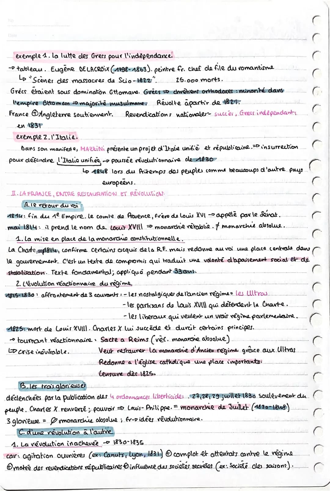 # histoire
1
theme 1. chapitre 2. fiche révision.
L'Ewrope, entre restawration et révolution
INTRODUCTION,
1805-18-15: Napoléon 1º domi