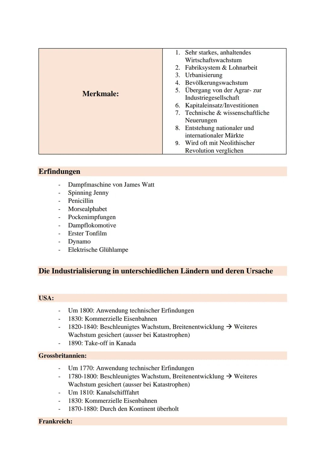 # Industrielle Revolution, Industrialisierung und Soziale Frage
Industrielle Revolution und Industrialisierung
Definition Industrielle Rev
