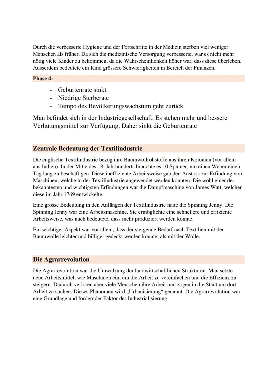 # Industrielle Revolution, Industrialisierung und Soziale Frage
Industrielle Revolution und Industrialisierung
Definition Industrielle Rev