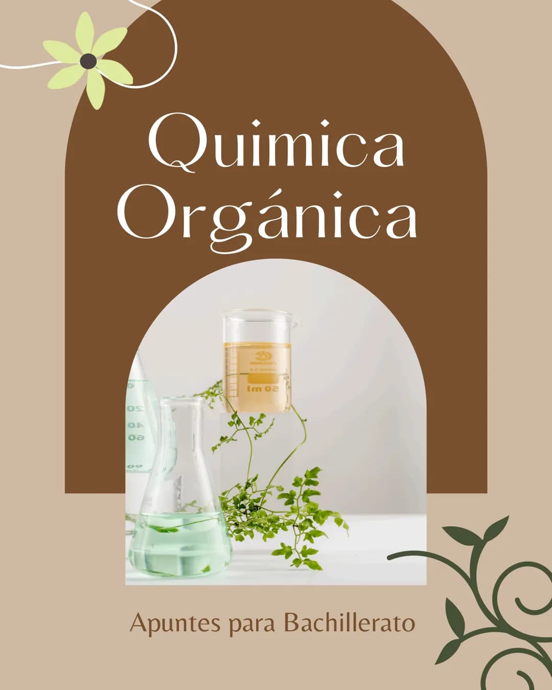 # Quimica
Orgánica
Apuntes para Bachillerato # Quimica Organica:
Se basa en los compuestos del carbono y
en so estructura molecular; Confi
