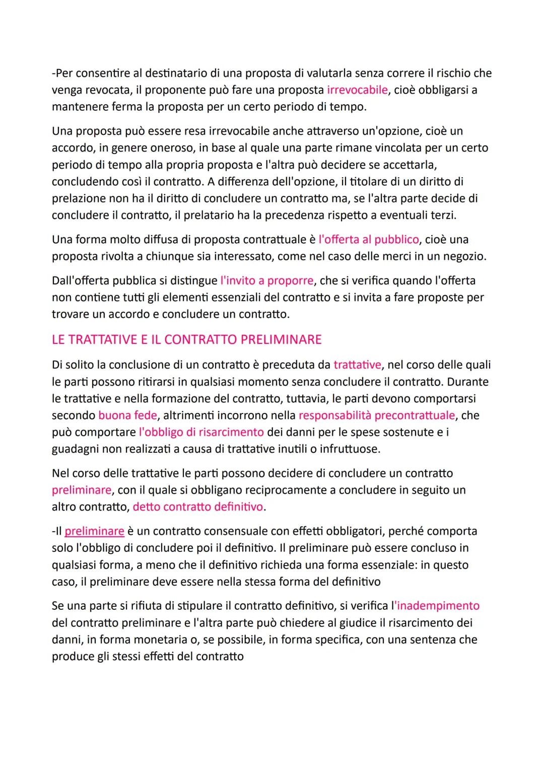 # CLASSIFICAZIONI DEI CONTRATTI
-Il contratto è l'accordo volontario tra due o più parti per costituire, regolare o
estinguere tra loro un