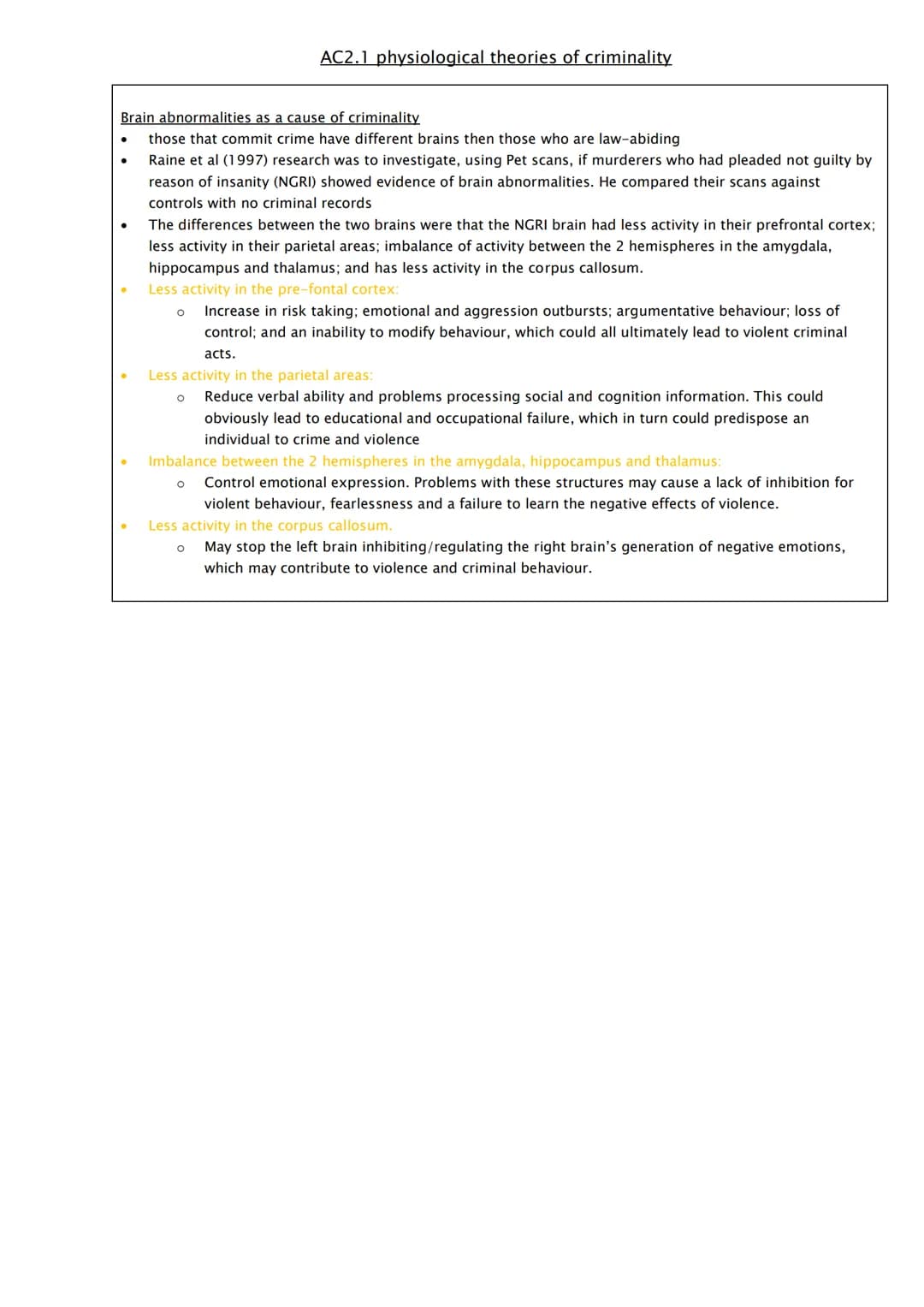 # AC1.1: compare criminal behaviour and deviance
Deviance-
behaviour that
differs from
society's norms
Norms rules of
expectations of
what