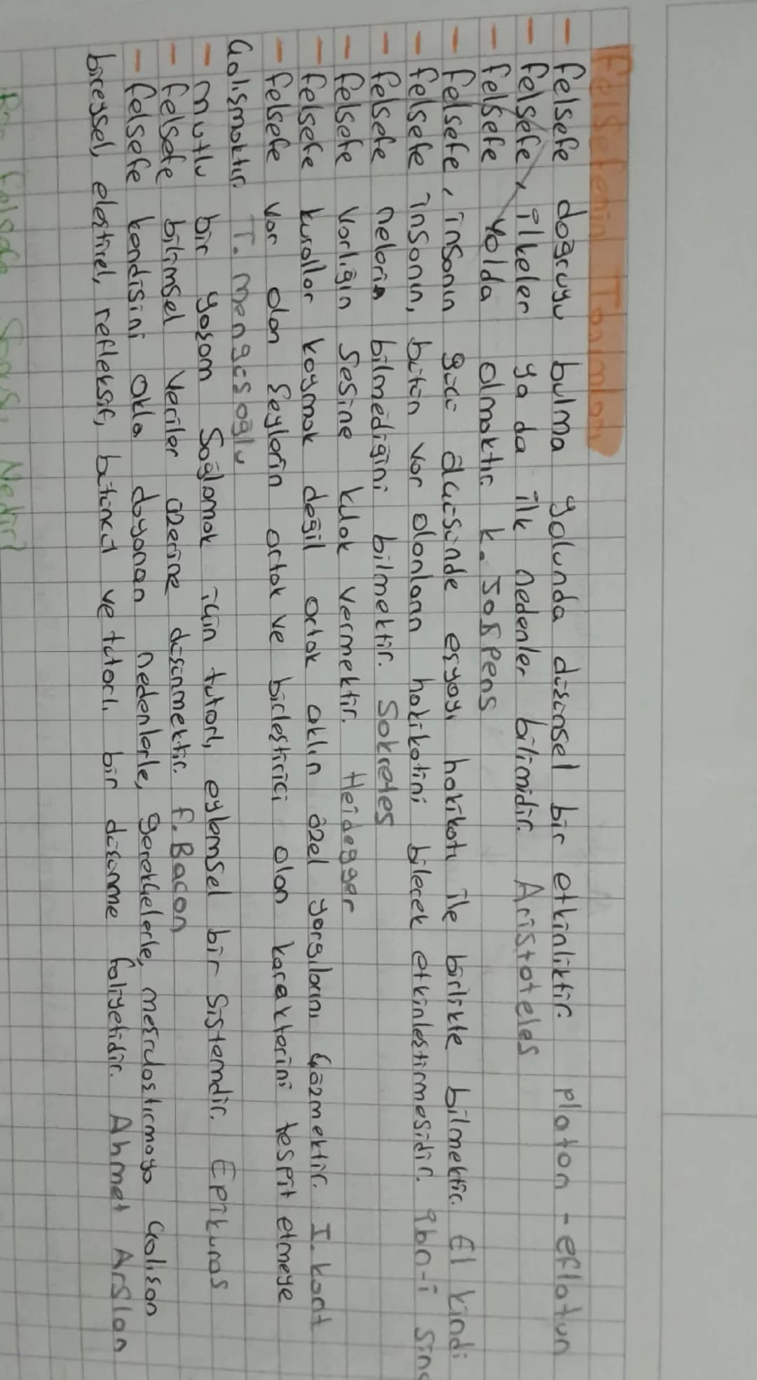 Akıldıc Ternellendirme
Sistema
Tutorl, FELSEFE filozof
Desünmek
Sorgulama
Merok Neden"
"Philia Schio" birleşik Sergisi
Sovg Bilgelik
* H