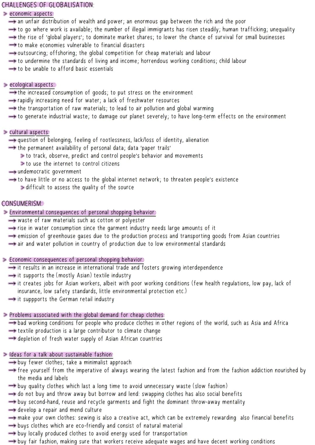 # English Exam
GLOBALIZATION
> process of increasing global conformity with regard to cultural, economic and technical convergences
> simpl